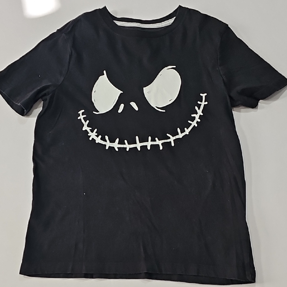 Old Navy Kids Disney Jack Skellington T-Shirt. size M 8